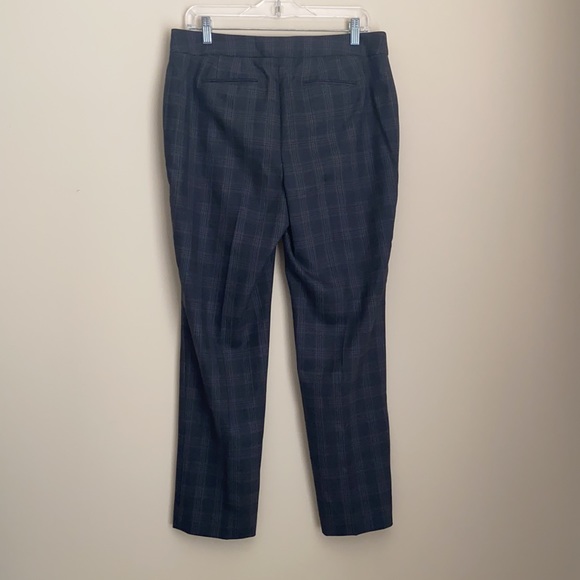 Talbots Plaid Straight Leg Pants - Picture 3 of 6